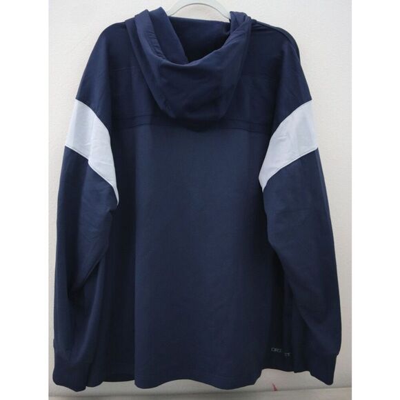 Nike NS53-447M Men Sz XL Navy On-Field Apparel New England Patriots Hoodie - Picture 3 of 12